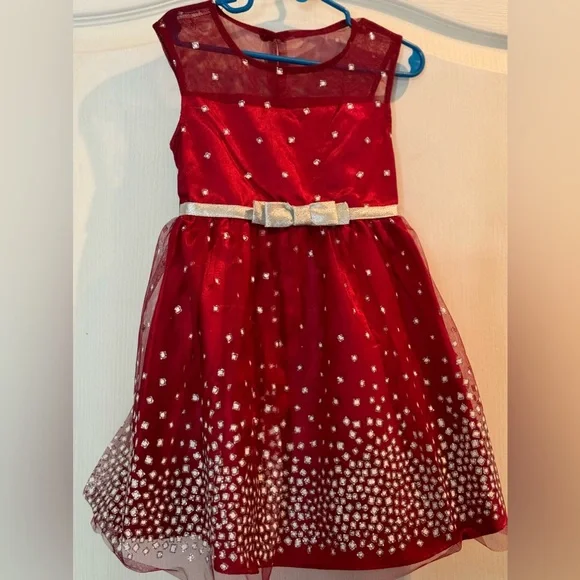 jona michelle red dress Jona Michelle | Dresses | Jona Michelle Kids Christmas Dress Red With White